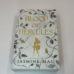 Blood of Hercules Jasmine Mas Paperback 2024‎ First Edition Fantasy Romance Book